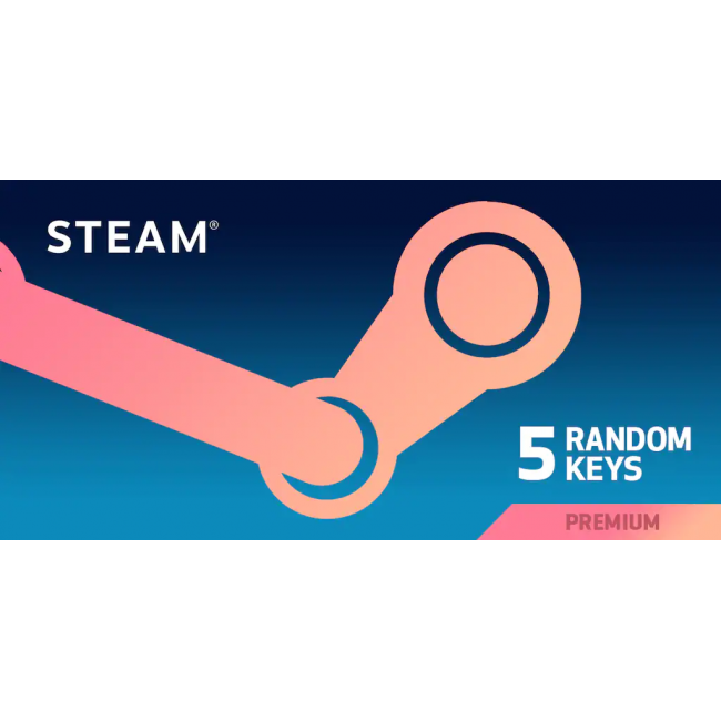 5 x Premium Random Steam CD Key