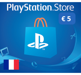 PlayStation Network Card 5€ FR