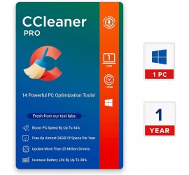 CCleaner Professional 2023 Key (1an / 1PC)