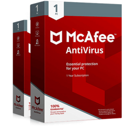McAfee AntiVirus 2022 Key (1an/ 1PC)
