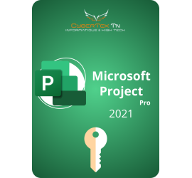 Microsoft Project 2021 Professional Retail – Activation en ligne