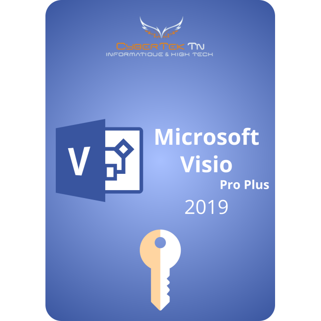 Clé Microsoft Visio 2019 Professional Plus