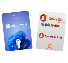 Pack Windows 11 + COMPTE Office 365 Pro Plus