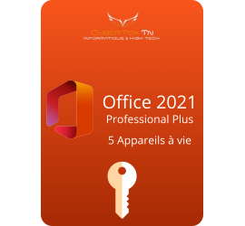 Microsoft Office 2021 Professional Plus Lifetime 5 appareils