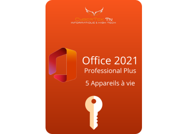 Microsoft Office 2021 Professional Plus Lifetime 5 appareils