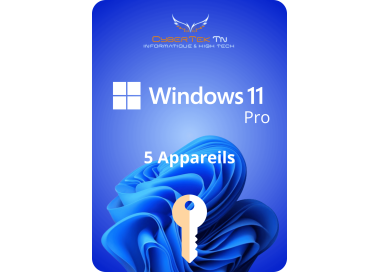 Microsoft Windows 11 Pro Cd Key 5 Appareils Retail