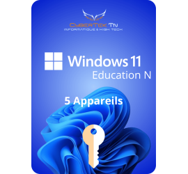 Microsoft Windows 11 Education N Cd Key 5 Appareils Retail