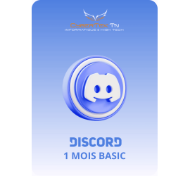 Discord Nitro Basic - Cadeau d'abonnement 1 mois