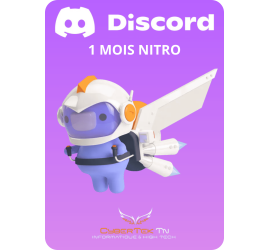 Discord Nitro - Cadeau d'abonnement 1 mois