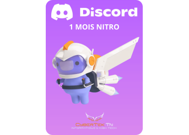 Discord Nitro - Cadeau d'abonnement 1 mois