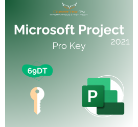 Microsoft Project 2021 Professional Retail – Activation en ligne
