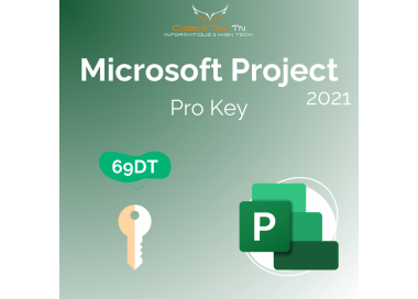 Microsoft Project 2021 Professional Retail – Activation en ligne