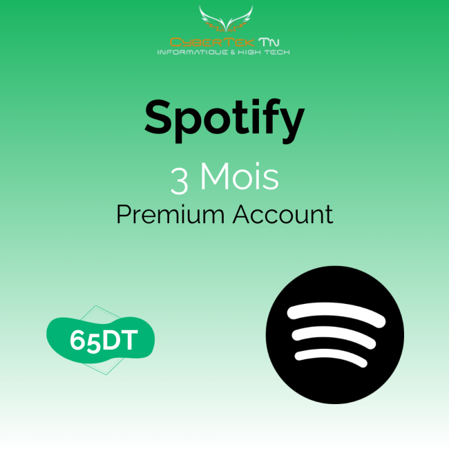 Spotify Premium 3 mois