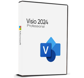 Microsoft Visio 2024 Clé Professional BIND