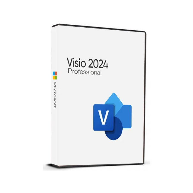Microsoft Visio 2024 Clé Professional BIND