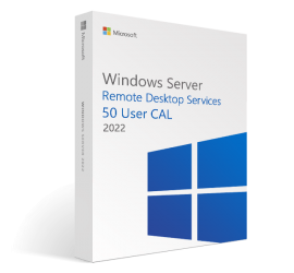 Windows Server 2022 RDS 50 User CAL Digital License