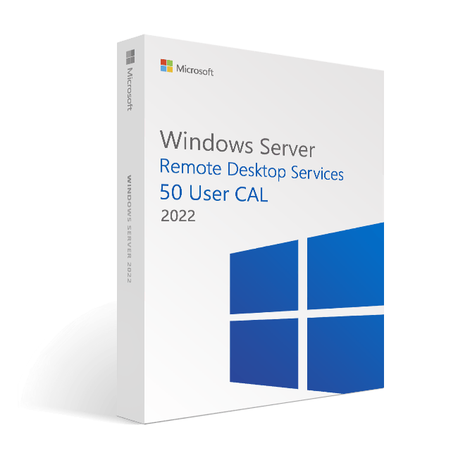 Windows Server 2022 RDS 50 User CAL Digital License